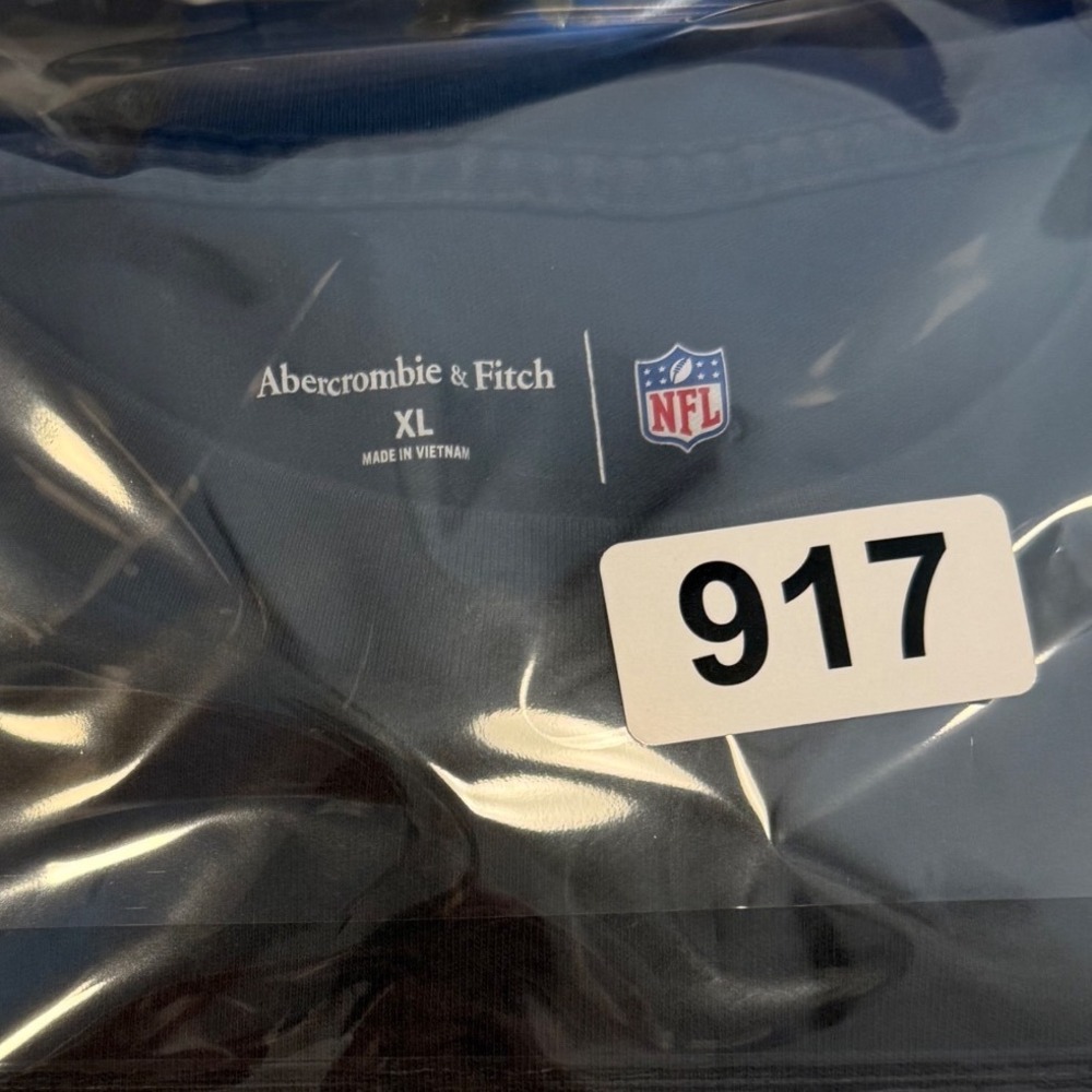 Abercrombie NFL Vikings Graphic Tee Black Streetwear XL - Picture 8 of 8